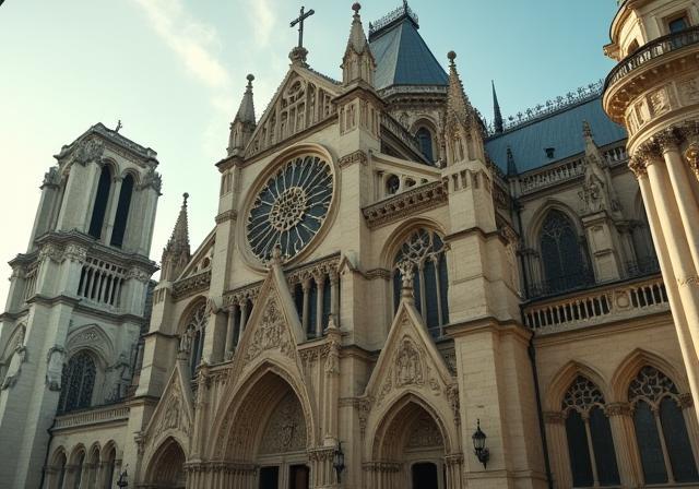 Iconic Parisian landmark frequently featured in films.